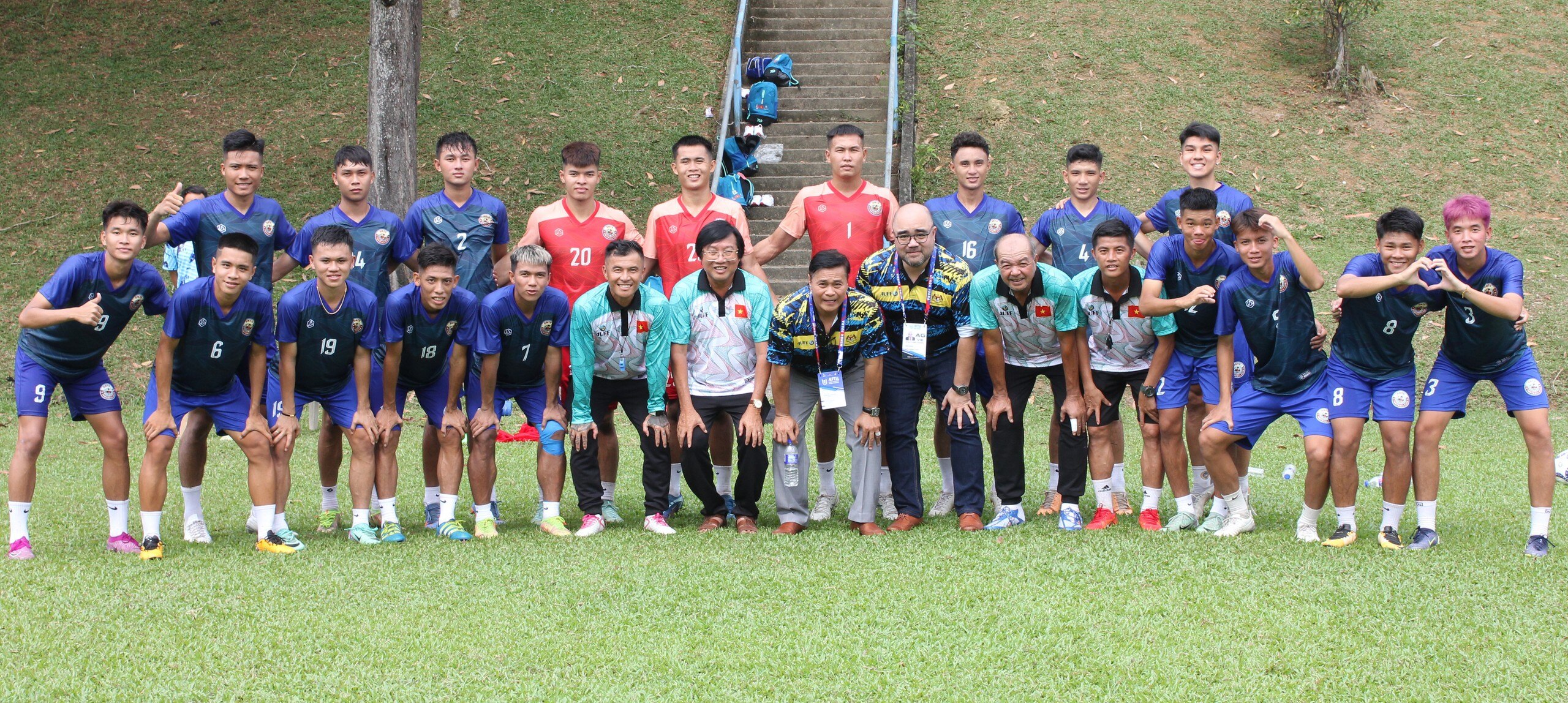 Đội tuyển chọn sinh viên Việt Nam 'đại chiến' Thái Lan trận mở màn giải châu Á- Ảnh 1.
