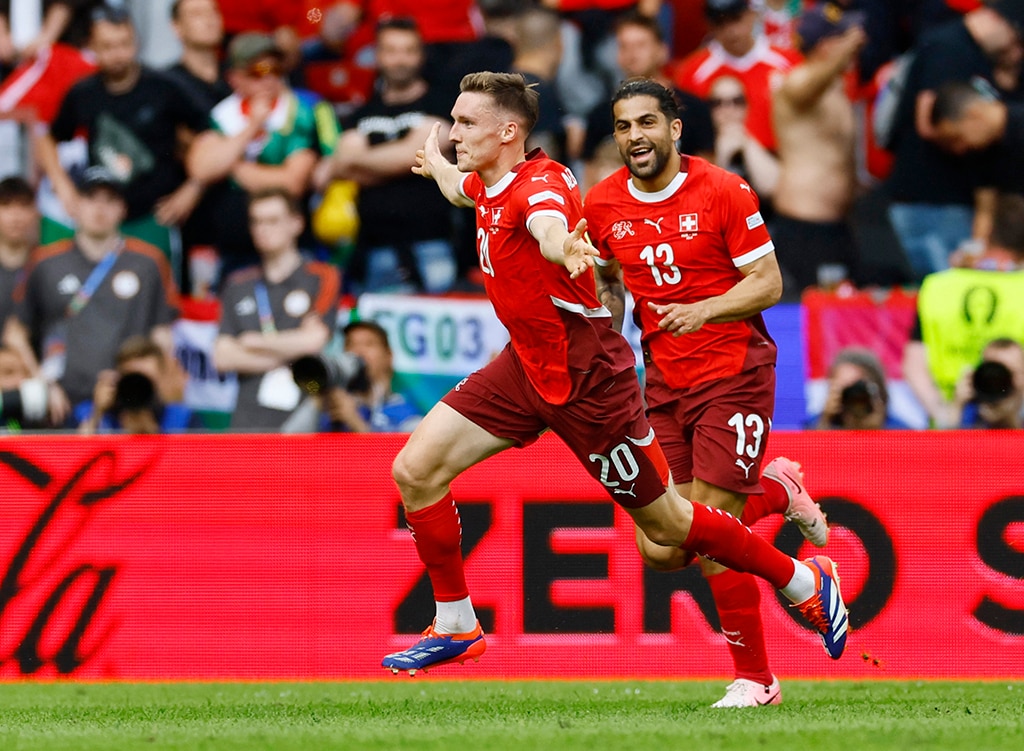 EURO 2024: Đội tuyển Thụy Sĩ thắng thuyết phục Hungary- Ảnh 1.