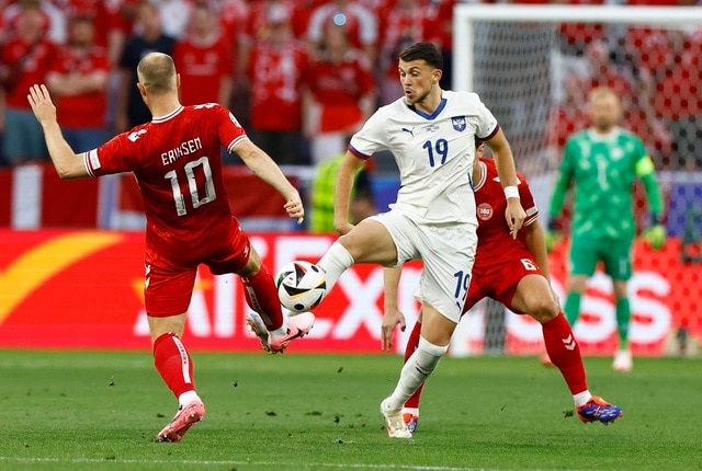 Euro 2024: Đan Mạch vào vòng 1/8 sau trận hòa không bàn thắng- Ảnh 2.