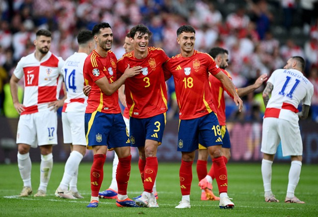 Tây Ban Nha sẽ tiếp tục đánh bại thêm một ứng viên vô địch Euro 2024? Ảnh: REUTERS