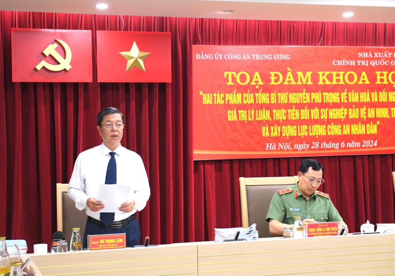 Giá trị hai tác phẩm của Tổng Bí thư Nguyễn Phú Trọng đối với lực lượng Công an nhân dân -0