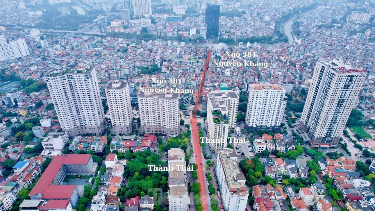 Hà Nội chi 315 tỷ đồng khởi động lại dự án mở rộng ngõ 381 Nguyễn Khang ảnh 1
