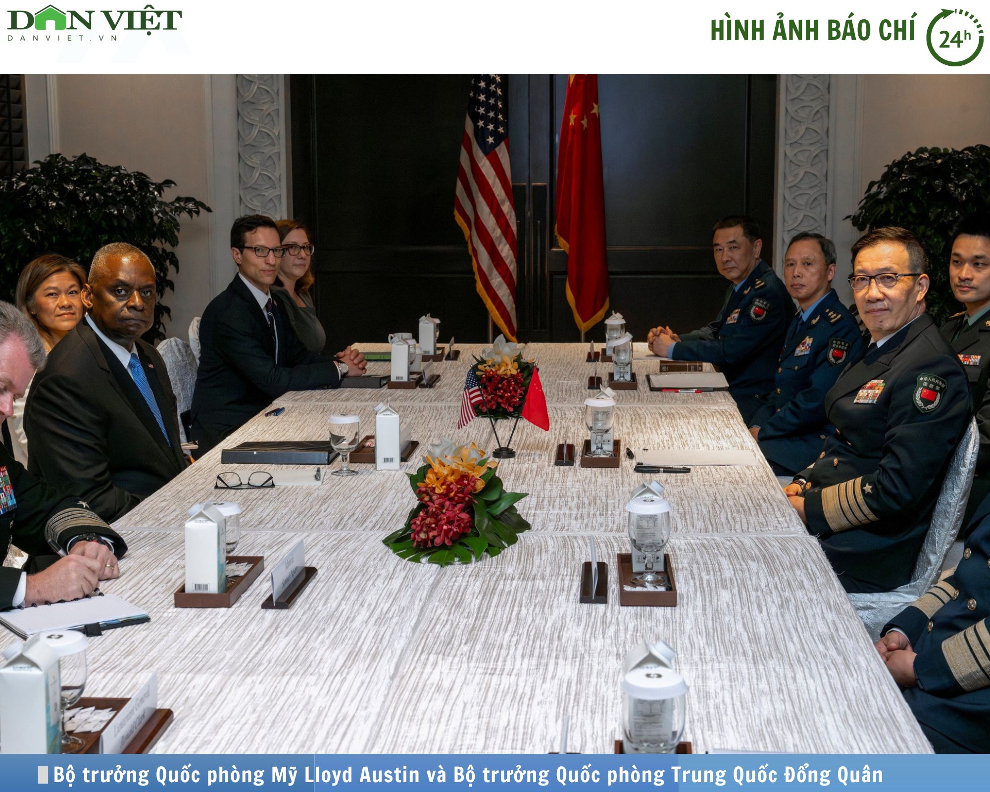 Hình ảnh báo chí 24h: Bộ trưởng Quốc phòng Mỹ - Trung thẳng đổi về vấn đề Đài Loan và Biển Đông- Ảnh 1.