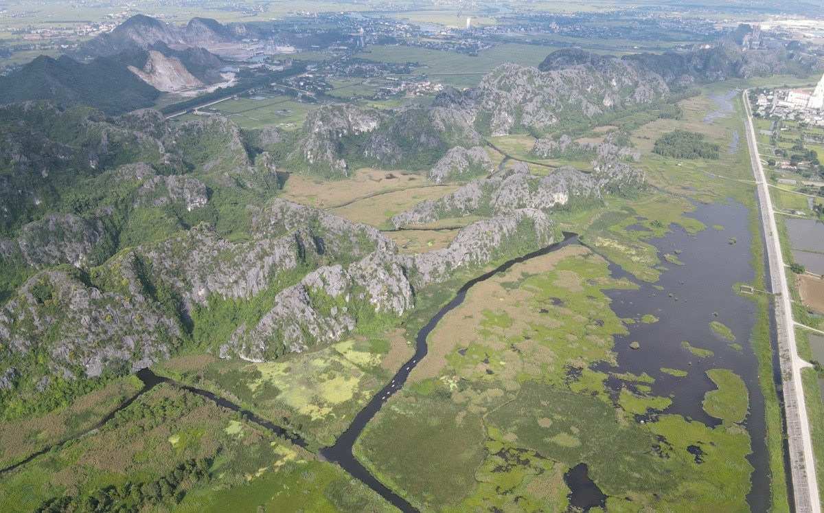 Khung cảnh bình yên ở khu bảo tồn 3.000 ha lớn nhất đồng bằng Bắc Bộ- Ảnh 1.