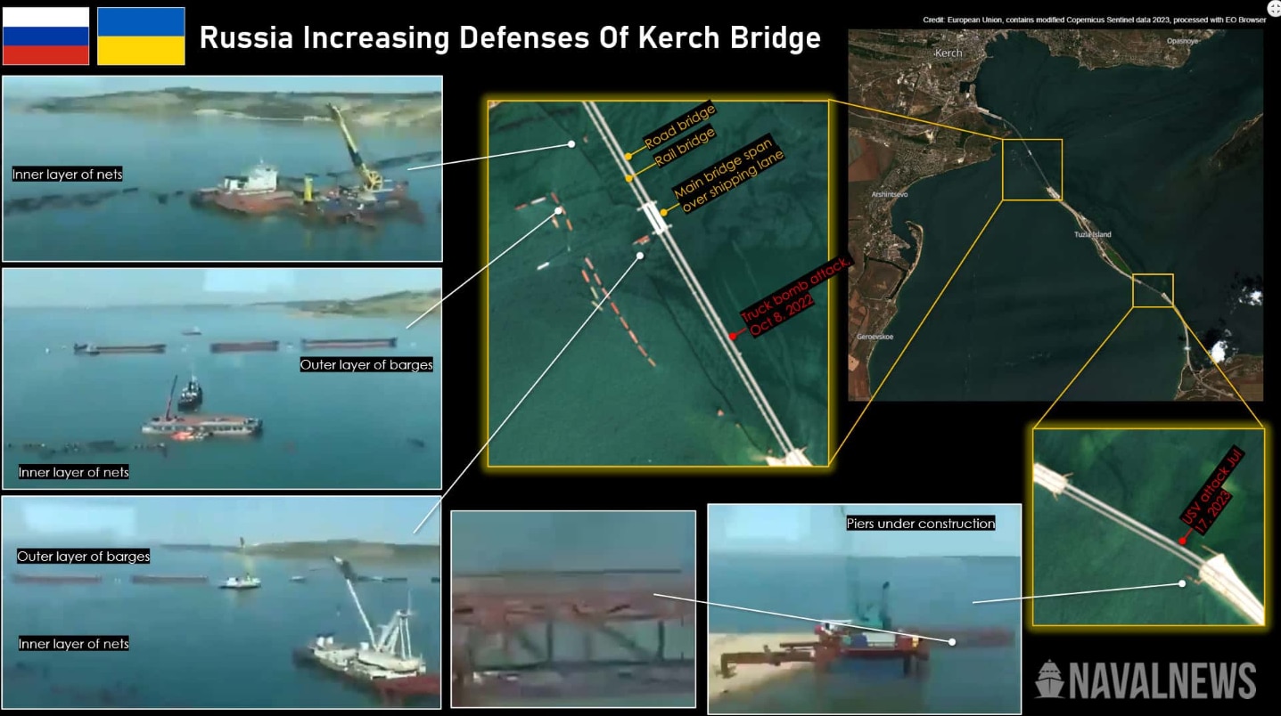 Thế giới - Nga gấp rút hoàn thành hệ thống phòng thủ khổng lồ mới cho Cầu Crimea