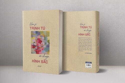Cuốn sách của cố họa sĩ Trịnh Tú - “Họa sĩ Trịnh Tú với chuyện hình sắc“. Ảnh: Nhà xuất bản Hội nhà văn