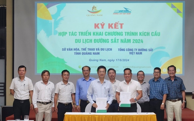Quảng Nam đẩy mạnh triển khai phát triển du lịch đường sắt - Ảnh 1.