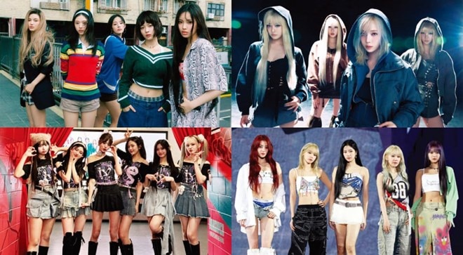 Thành tích 5 nhóm nhạc nữ Kpop thống trị nửa đầu năm 2024