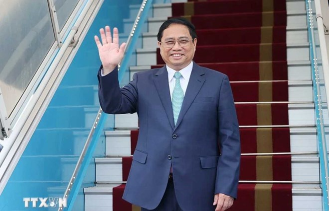 Thủ tướng Phạm Minh Chính lên đường dự WEF và làm việc tại Trung Quốc