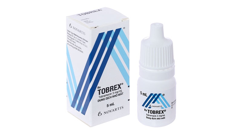 Tobrex - dung dịch điều trị viêm hoặc nhiễm khuẩn ở mắt