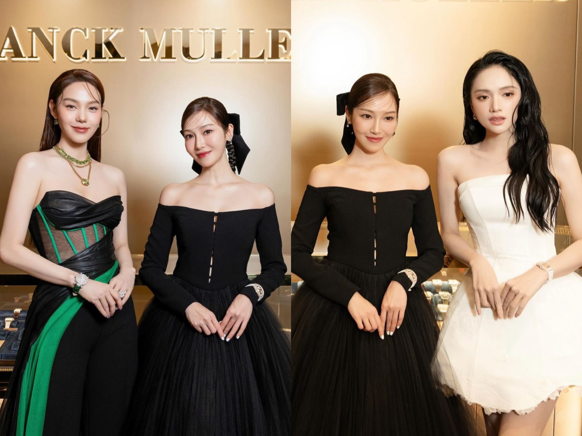 Jessica Jung chụp hình cùng với Minh Hằng, Hương Giang - Ảnh: NVCC
