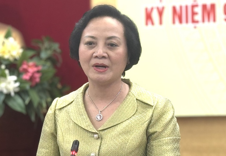 Bộ trưởng Bộ Nội vụ Phạm Thị Thanh Trà - Ảnh: BNV