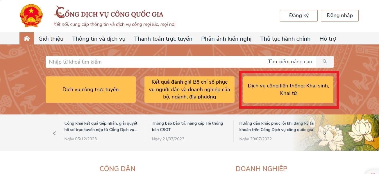 Toàn cảnh - Từ ngày 1/7, ba thủ tục cho trẻ dưới 6 tuổi được liên thông điện tử