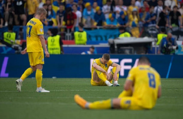 Ukraine bị loại với kỷ lục khó tin ở EURO 2024 ảnh 1