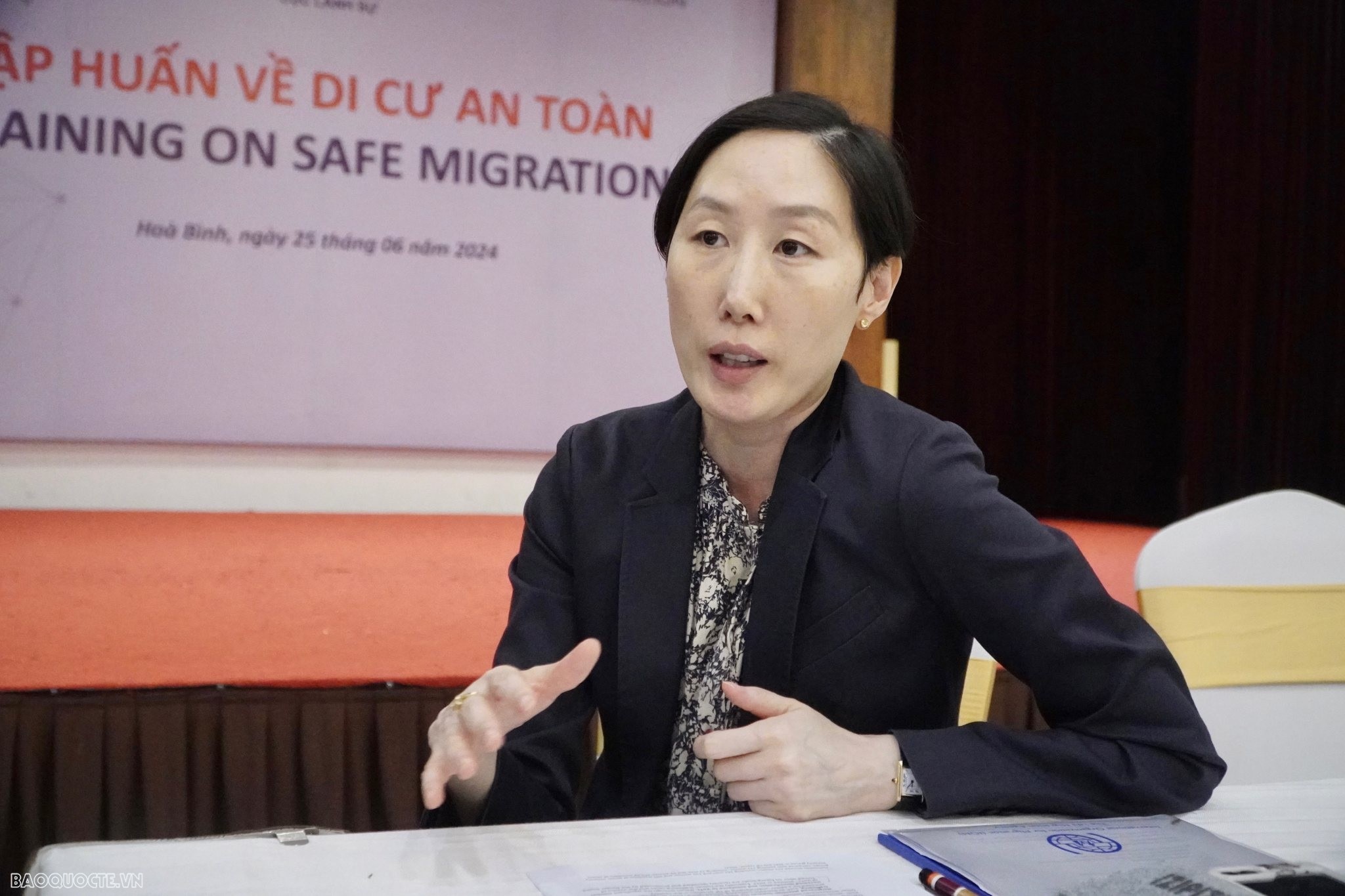 Trưởng Phái đoàn IOM: Di cư an toàn