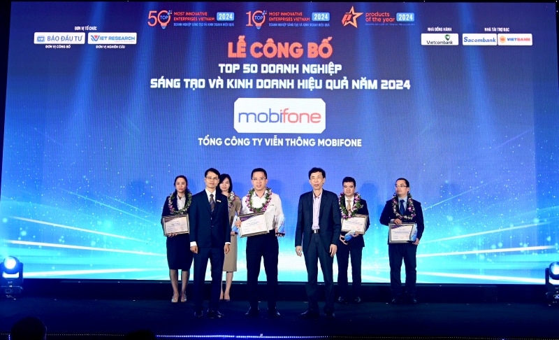 MobiFone nhận 3 giải thưởng, lọt top 10 