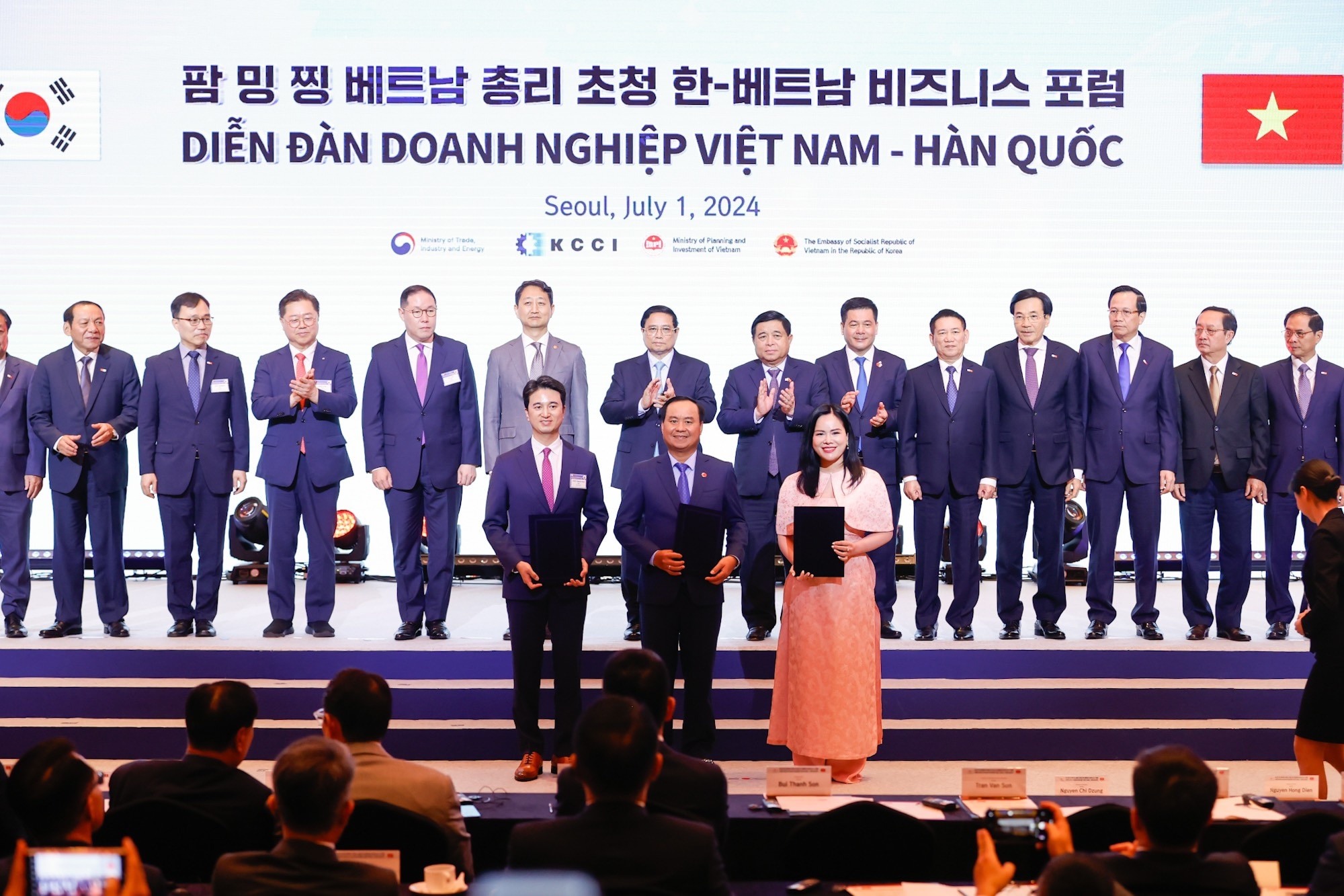 Thủ tướng: Mở ra 'chân trời hợp tác mới' Việt Nam - Hàn Quốc- Ảnh 4.