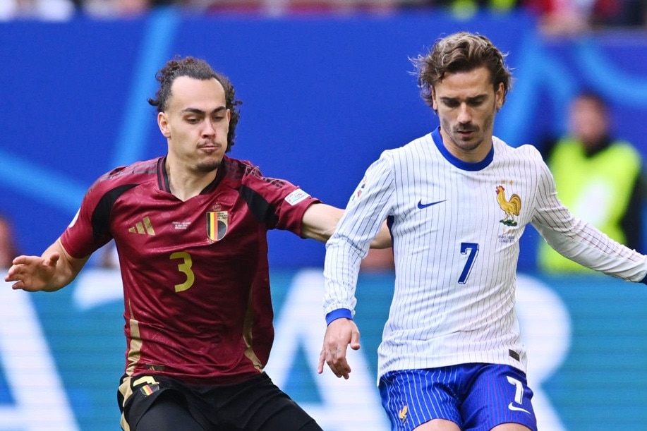 Video bàn thắng Pháp 1-0 Bỉ - Vòng 1/8 EURO 2024