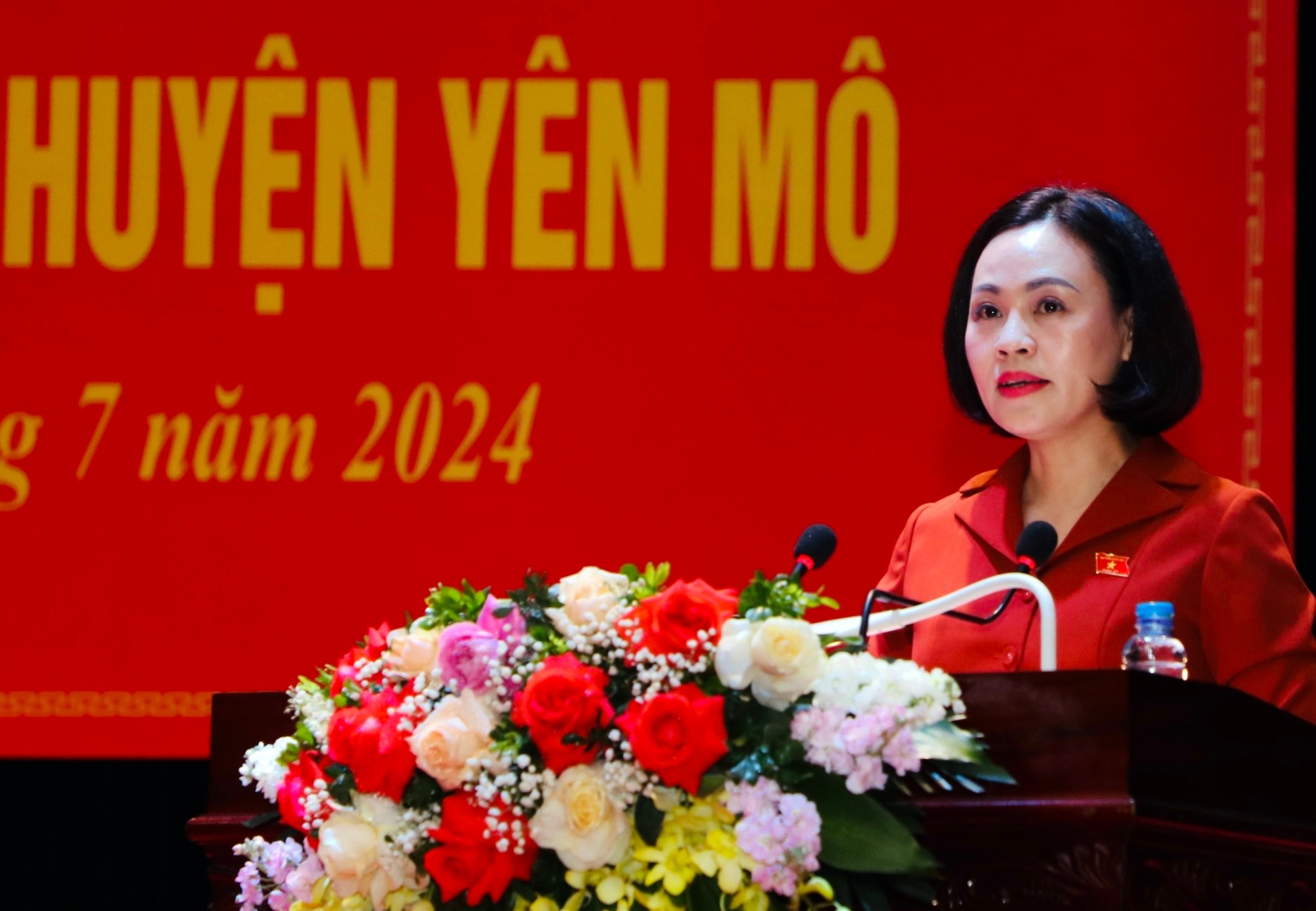 Phó Chủ tịch Quốc hội Nguyễn Thị Thanh tiếp xúc cử tri huyện Yên Mô, Ninh Bình -0