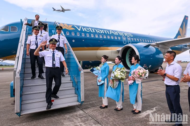 “Tân binh” Airbus A320 neo chính thức gia nhập đội bay Vietnam Airlines ảnh 3