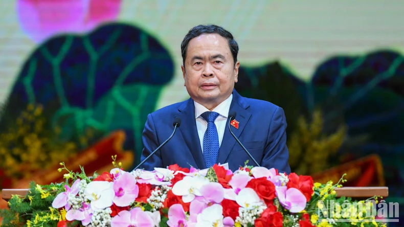 [Ảnh] Chủ tịch Quốc hội Trần Thanh Mẫn dự Lễ kỷ niệm 30 năm thành lập Kiểm toán Nhà nước ảnh 8