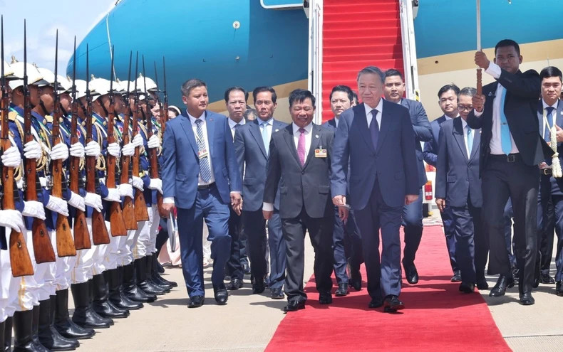 Chủ tịch nước Tô Lâm thăm cấp Nhà nước tới Vương quốc Campuchia ảnh 4