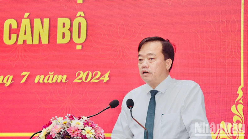 Bac Lieu Provincial Party Committee has a new Deputy Secretary - Vietnam.vn