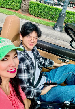 Singer Kavie Tran publicly announces that her 16-year-old son is 1,75m ...