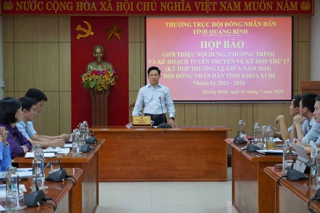 Nhiều nghị quyết đầu tư công sắp được thông qua tại Quảng Bình