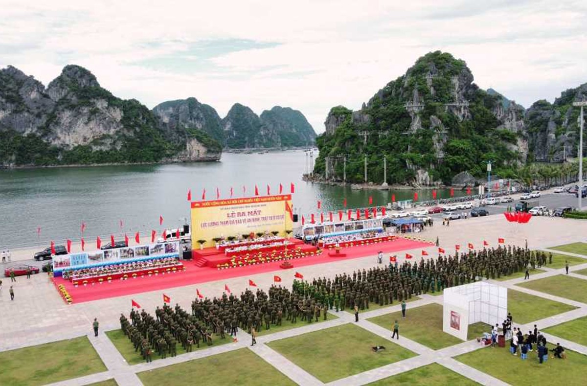 Sự kiện - Ra mắt lực lượng bảo vệ ANTT ở cơ sở tại Hải Phòng và Quảng Ninh
