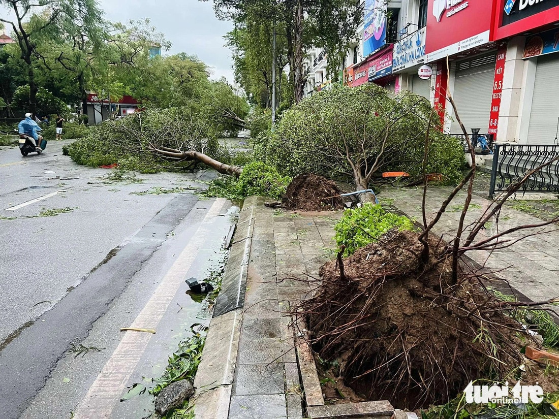 Sau ngày đêm bão số 3 càn quét khủng khiếp: Các tỉnh miền Bắc ngổn ngang chưa từng thấy - Ảnh 17.